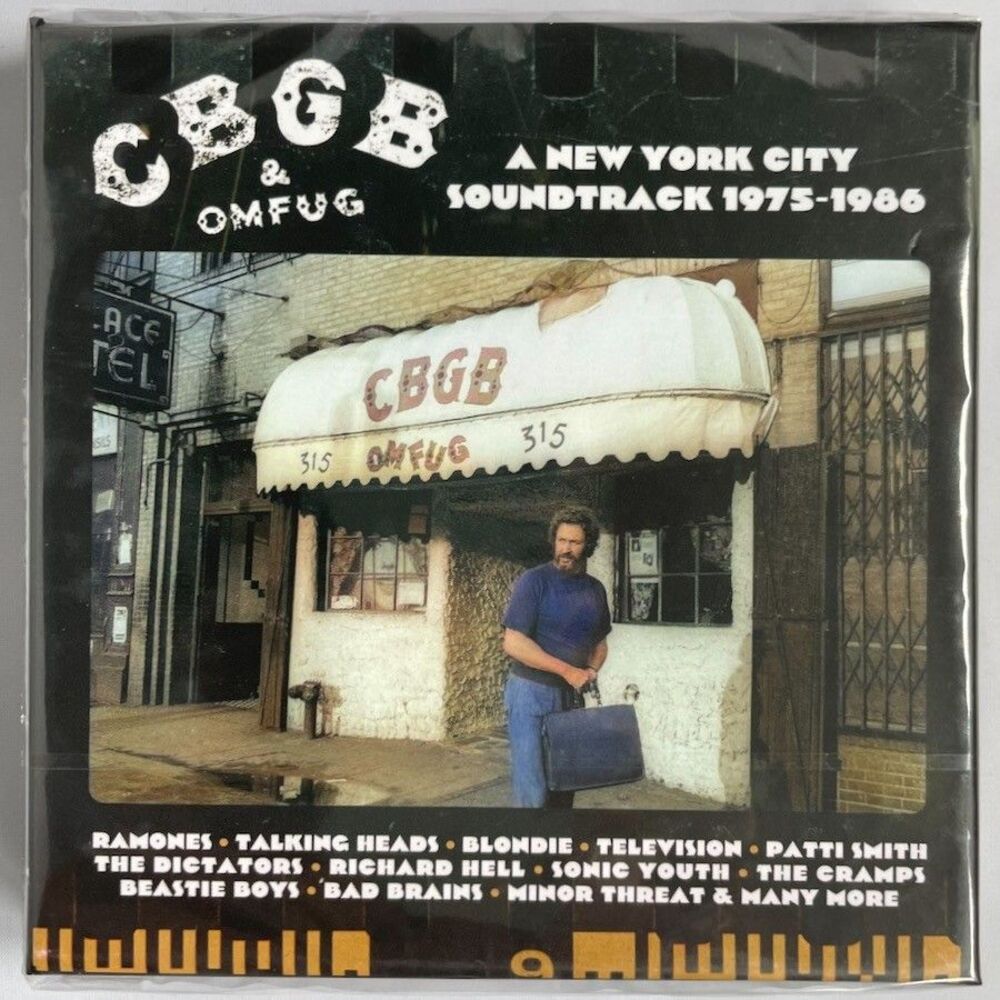 Various - CBGB - A New York City Soundtrack 1975-1986 - Box Set + 4 CDs NEW